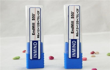 終わりに大体の形になる HRC50 炭化物の球の鼻のエンド ミルの Mirco の穀物の切削工具 Endmill