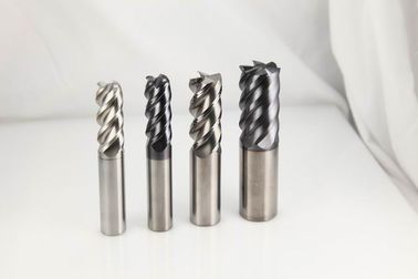 CNC の炭化物の高速エンド ミルのカッターの TiAlN のコーティングの切削工具