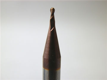 注文の固体炭化物のマイクロ エンド ミル Tialn は球の鼻 Endmill 0.3um に塗りました